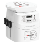 Skross PRO Light USB AC45PD – World