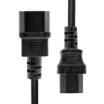 ProXtend C13 to C14 Power Extension Cord Black 0.5m