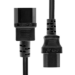 ProXtend C13 to C14 Power Extension Cord Black 0.5m