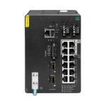 HPE Aruba Networking CX 4100i 12p 1GbE 8p Class4 PoE and 4p Class6 PoE 2p SFP+ DIN Mount Switch Managed L2 Gigabit Ethernet (10/100/1000) Power over Ethernet (PoE) 4U Zwart