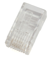 Microconnect KON503-50 wire connector RJ45 Transparent