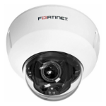 Fortinet 5 Megapixel Fixed Dome IP Camera, 20m IR LED, 2.7 - 13mm motorized lens, 1x 10/100 port with 802.3af PoE, Audio, HDR, Wifi, BLE, Vandal proof, Indoor/Outdoor Use, Rated IP67