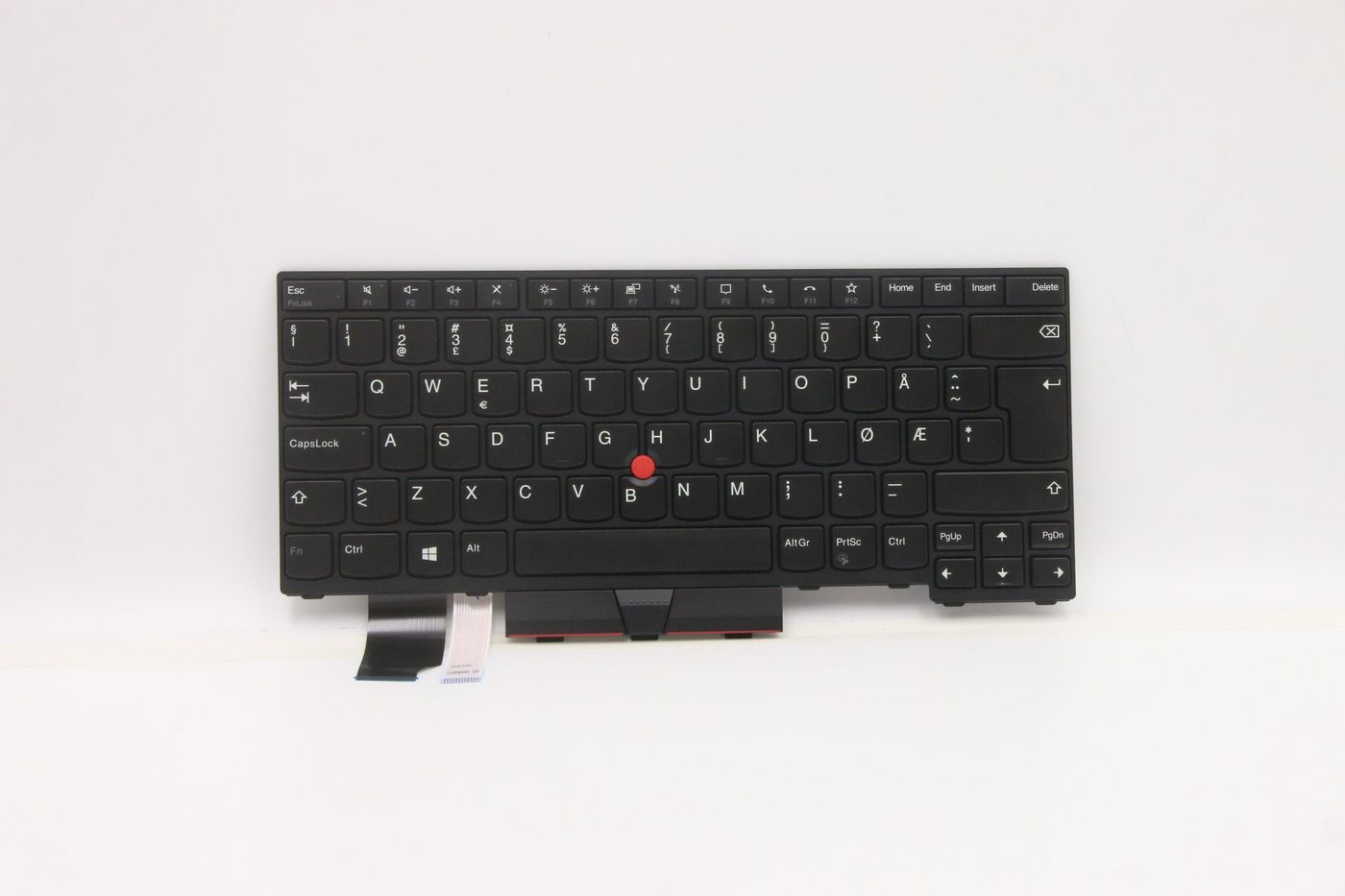 Image of Lenovo FRU Odin Keyboard Full NBL (Liteon) Norwegian - Approx 1-3...