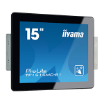 iiyama ProLite TF1515MC-B1 computer monitor 38.1 cm (15") 1024 x 768 pixels LED Touchscreen Black
