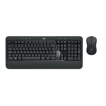 Logitech MK540 Advanced keyboard Mouse included RF Wireless QWERTY US International Black, White