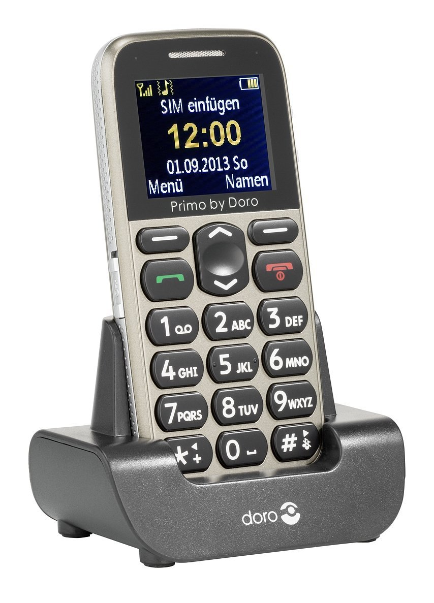 Image of Doro Primo 215 4.32 cm (1.7") 83 g Beige Entry-level phone