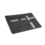 RealPower 156802 tablet case 27.9 cm (11") Black, Grey