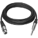 Vivolink PROAUDXLRJACK1 audio cable 1 m XLR 6.35mm Black