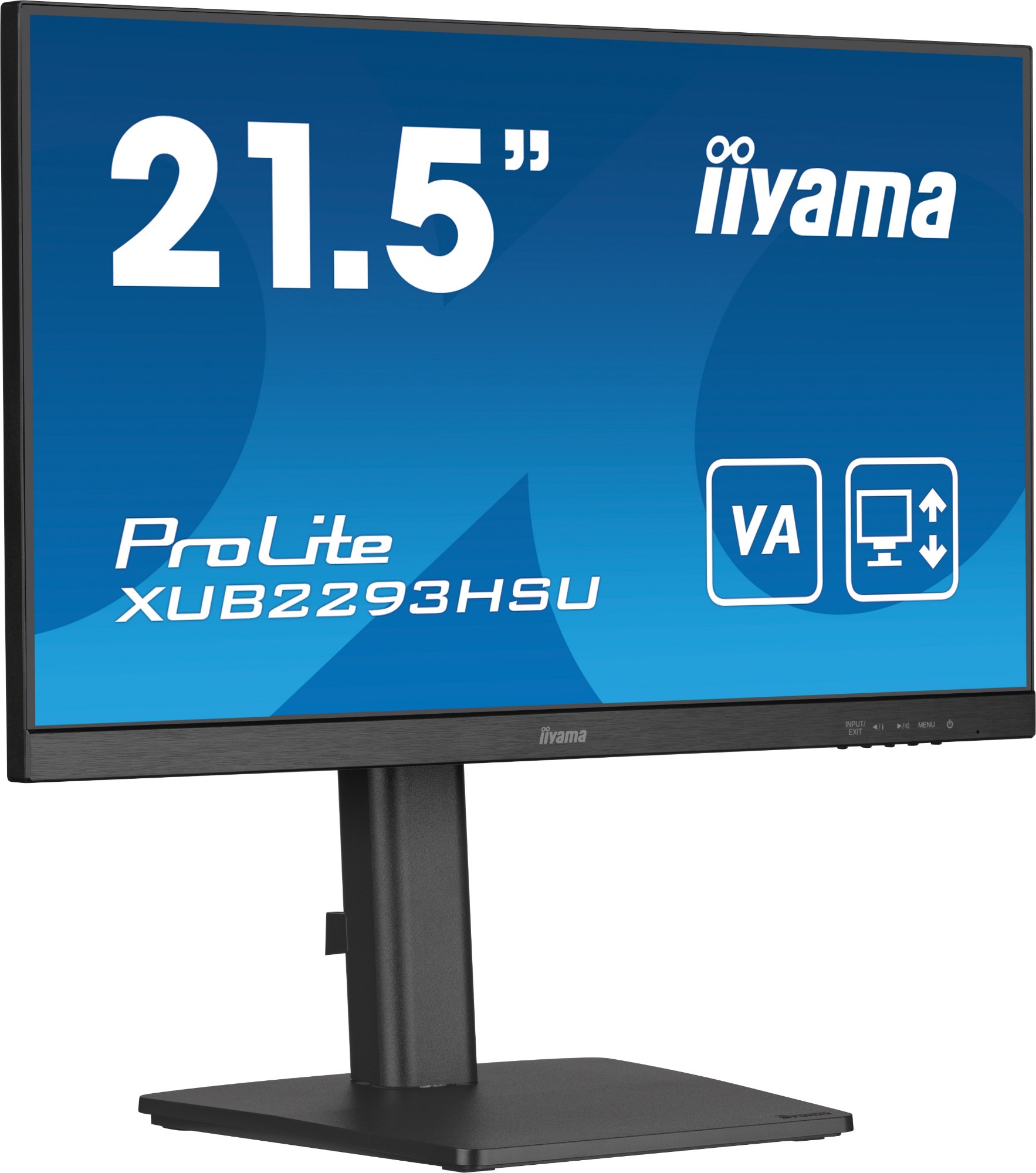 iiyama ProLite XUB2293HSU-B7 computer monitor 54.6 cm (21.5") 1920 x 1080 pixels Full HD LED Black