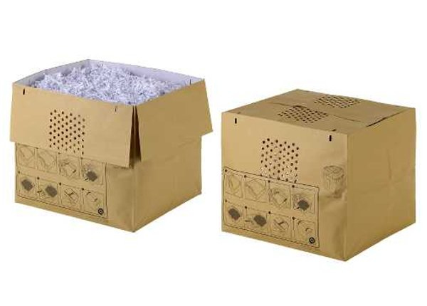 Image of Rexel Expandable Shredder Waste Sacks Auto+ 500X/M (50)