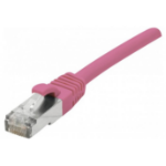 EXC 854374 networking cable Pink 0.3 m Cat6a S/FTP (S-STP)