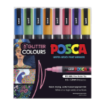 UNI-BALL PC-3M Paint Glitter Pk8