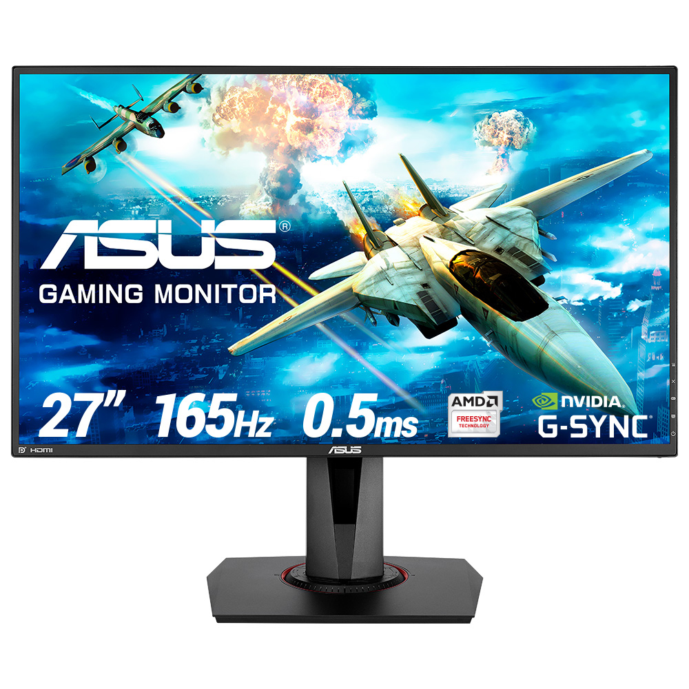 Image of ASUS VG278QR 68.6 cm (27") 1920 x 1080 pixels Full HD LED Black