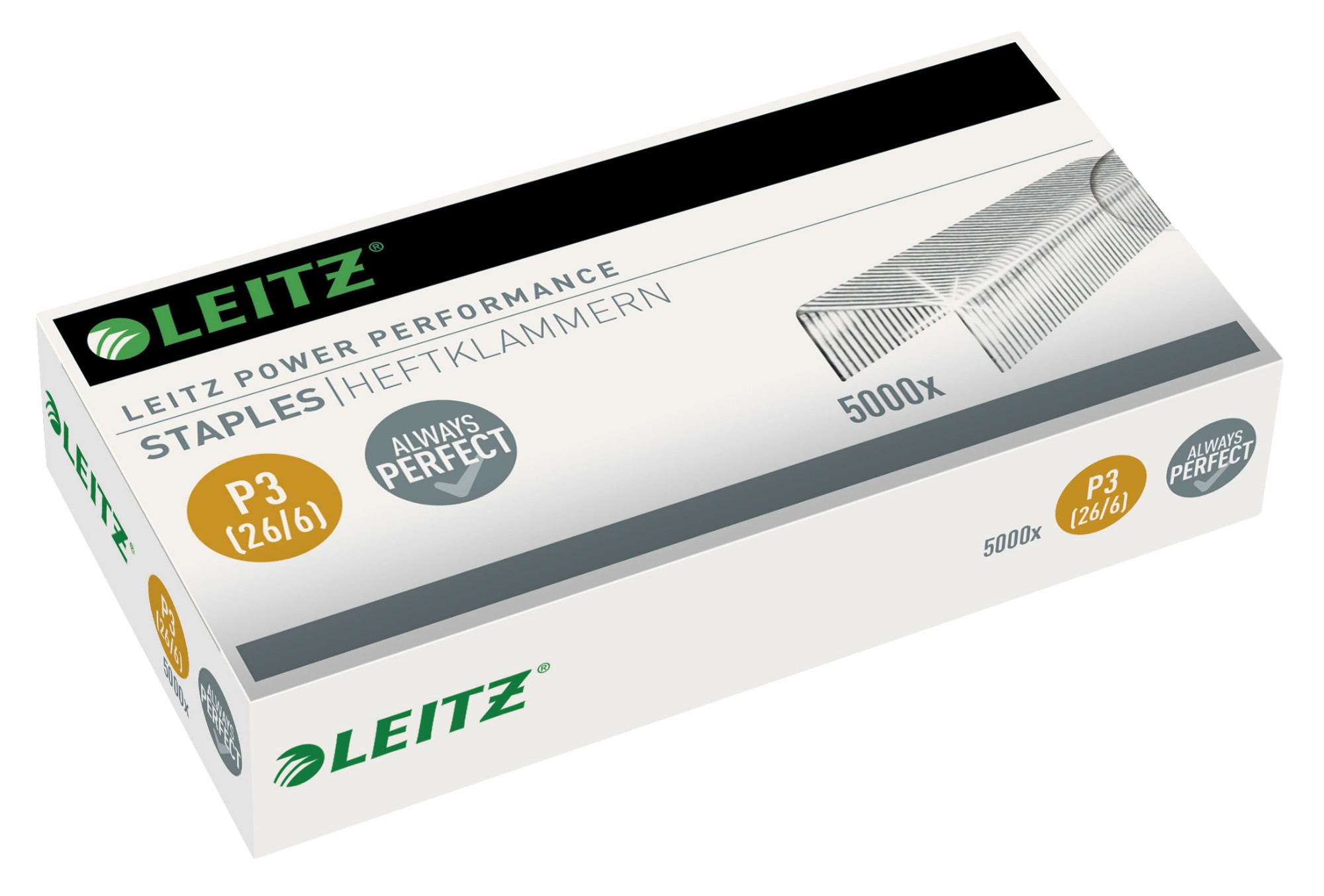 Leitz Staples P3 26/6 Box of 5000