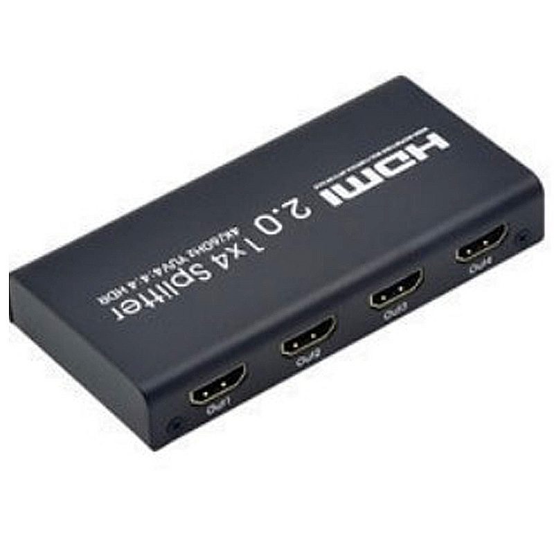 Image of FDL 4 WAY UHD HDMI 2.0 SPLITTER - 4K @ 60Hz & 3D