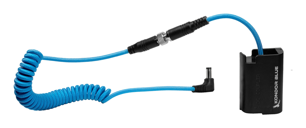 Kondor Blue KB-2.1DC-BLK22 camera cable 0.91 m Black. Blue