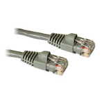 C2G 7ft Cat5E 350MHz Snagless Patch Cable Gray networking cable 82.7" (2.1 m)