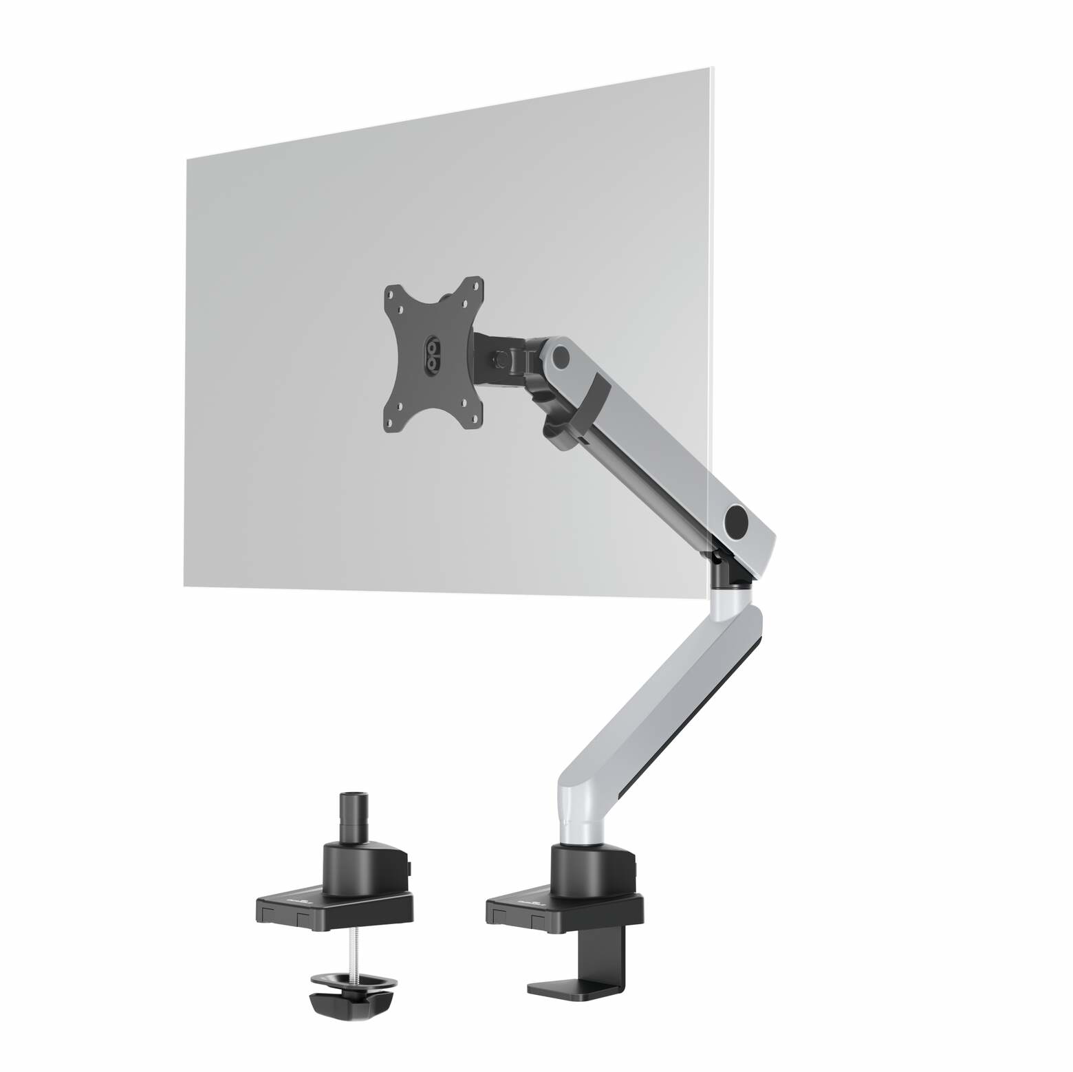 Photos - Mount/Stand Durable 509623 monitor mount / stand 81.3 cm  Clamp Silver (32")