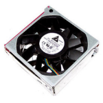 HP 449430-001 Computer case Fan 12 cm Black, Metallic