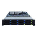 Gigabyte R282-3C0 Intel C621A LGA 4189 Rack (2U) Zwart