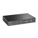 TP-Link TL-SG1016DE netwerk-switch Managed L2 Gigabit Ethernet (10/100/1000) Zwart