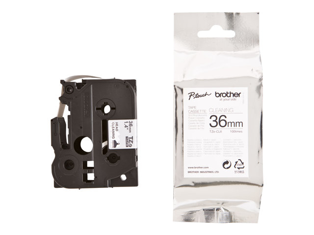 Image of Brother TZE-CL6 DirectLabel Cleaning cartridge 36mm for Brother...