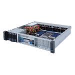 GIGABYTE E252-P30 Intel SoC LGA 4926 Rack (2U) Zwart, Staal