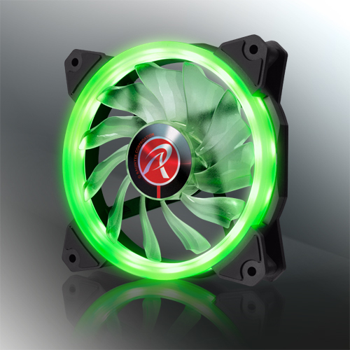 Image of RAIJINTEK IRIS 12 Computer case Fan 12 cm Black, Transparent 1 pc(s)