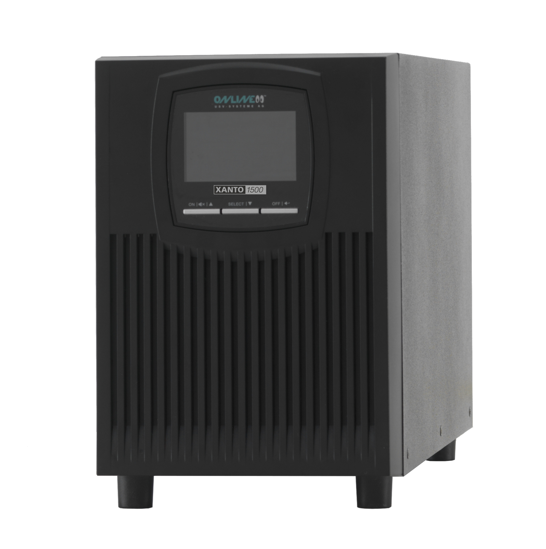 ONLINE USV-Systeme XANTO 1500 Double-conversion (Online) 1.5 kVA 1500 W 4 AC outlet(s)