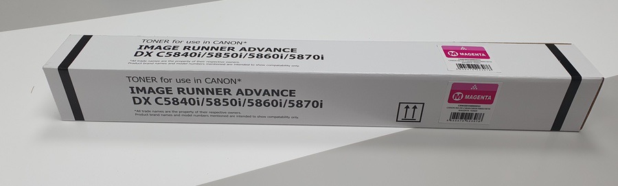 Image of DATA DIRECT Canon DXC5840/50/60/70 Toner Magenta Chipped 3765C002...