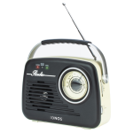 IONOS Tilbury Retro Radio With Bluetooth