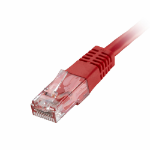 Cablenet CNL 100PK 2M C6 Rd UTP PVC 24AWG FMB networking cable Red Cat6 U/UTP (UTP)