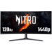 Acer NITRO XZ0 Nitro XZ340CUJ0 curved ultra-wide gaming monitor - 34", 21:9, 1500R curve, UltraWide Quad HD, 120Hz, 1ms, AdaptiveSync, HDR 10, HDMI & DP