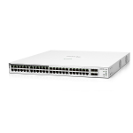 HPE Aruba Networking Aruba Instant On 1830 48G 24p Class4 PoE 4SFP 370W Managed L2 Gigabit Ethernet (10/100/1000) Power over Ethernet (PoE) 1U