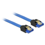 DeLOCK 84979 SATA cable 0.5 m SATA 7-pin Black, Blue