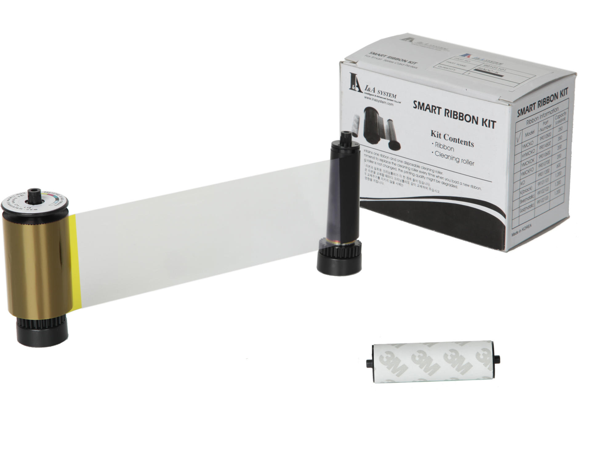 Smart IDP Smart 659000 YMCKO UV Colour Ribbon (200 Prints)