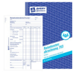 Avery 743 register paper 50 pc(s) 148 mm