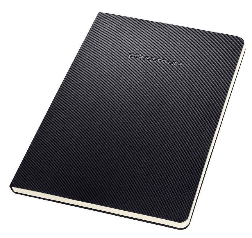 Sigel CONCEPTUM writing notebook A5 120 sheets Black