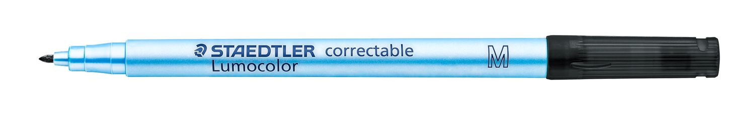 Image of Staedtler Lumocolor Correctable marker 1 pc(s) Black Fine tip