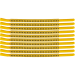 Brady SCNG-18-8 cable marker Black, Yellow Nylon 300 pc(s)