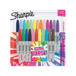 Sharpie Color Burst permanent marker Fine tip Assorted colours 24 pc(s)