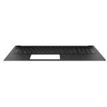 HP L24637-151 laptop reserve-onderdeel Behuizingsvoet + toetsenbord