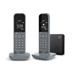 Gigaset CL390A Duo Analog/DECT telephone Grey