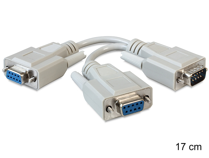 DeLOCK 65403 serial cable Beige 0.17 m DB-9