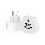 Maplin EU Type E & F Plug to Worldwide Socket Travel Adapter 250V 13A