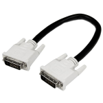 StarTech.com DVIDDMM1 DVI cable 11.8" (0.3 m) DVI-D Black
