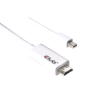 CLUB3D Mini DisplayPort™ 1.2 to HDMI™ 2.0 Active Cable 4K60Hz 3Meter/9.84Feet M/M