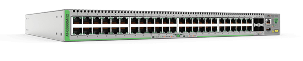 Image of Allied Telesis AT-GS980M/52-50 Managed Gigabit Ethernet...