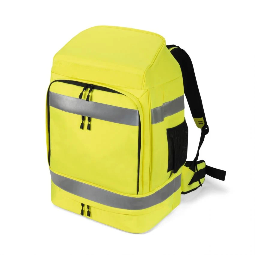 DICOTA Hi-Vis backpack Yellow Polyethylene terephthalate (PET),...