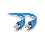 C2G Cat6A, 1ft. networking cable Blue 11.8" (0.3 m)